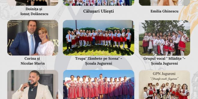 Sarbatoare in Dambovita: Artisti renumiti si micii calusari urca  pe scena  la Festivalul Calusului din Uliesti