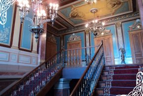 Palatul de pe Calea Domneasca: De la sediu de prefectura, la bijuterie de arta italiana
