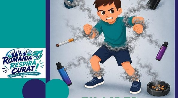 DSP Dambovita: Campania nationala de prevenire a consumului de tutun si a utilizarii produselor emergente cu nicotina