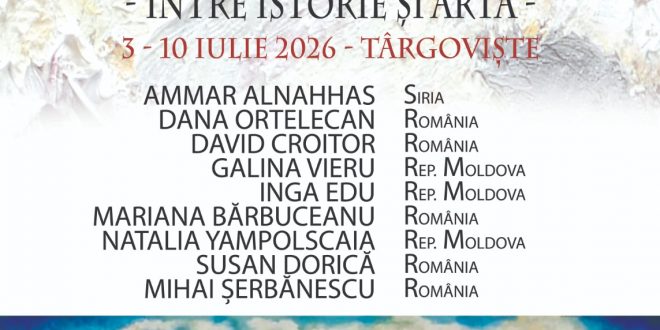 Istoria damboviteana, transpusa  pe panza: Vernisajul Taberei Internationale de pictura isi deschide portile la Scoala de Cavalerie