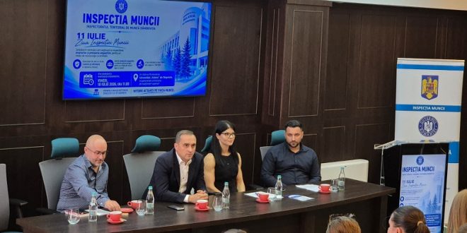 Parteneriat pentru viitor: ITM Dambovita si Universitatea „Valahia” au celebrat Ziua Inspectiei Muncii alaturi de studenti