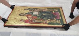 O comoara din colectia Muzeului de Istorie Targoviste, expusa  in Italia: Icoana „Iisus Pantocrator” poate fi admirata la Matera pana pe 20 septembrie