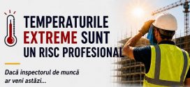 ITM Dambovita a intensificat actiunile de control si prevenire in domeniile in care lucratorii sunt cei mai expusi efectelor caniculei, cu precadere in agricultura si constructii