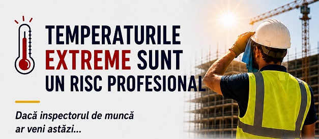 Controale pe timp de canicula : ITM Dambovita verifica protectia muncitorilor din constructii si agricultura