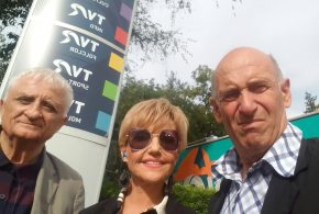 Din Poarta din Pangratti in paginile presei regionale: Gazeta Munteniei si inventatorul Liviu Minescu, alaturi de Marina Almasan la lansarea noului sau proiect