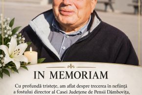 In Memoriam Nicolae Toma: O viata pusa in slujba comunitatii dambovitene si a administratiei publice